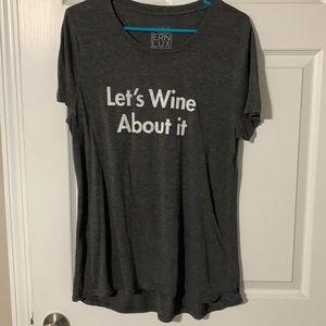 Let’s wine about it shirt
